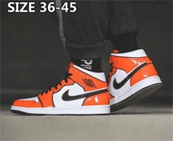Jordan 1 Mid Turf Orange