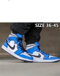 Air Jordan 1 Mid Signal Blue
