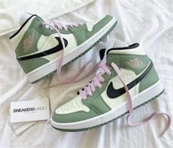 Air jordan 1 Mid Dutch Green